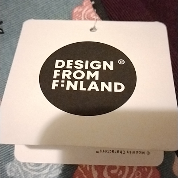 💜 NWT Moomin Blue/no Tote " Moomin mamma is dreaming" - Picture 6 of 7